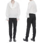 Blouse Blanche avec Croisés pour Homme Blouse Blanche avec Croisés pour Homme