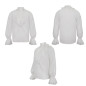 Blouse Blanche avec Croisés pour Homme Blouse Blanche avec Croisés pour Homme