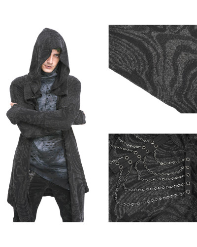 Chaqueta Gótica Abierta Elegante para Hombre