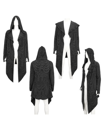 Chaqueta Gótica Abierta Elegante para Hombre