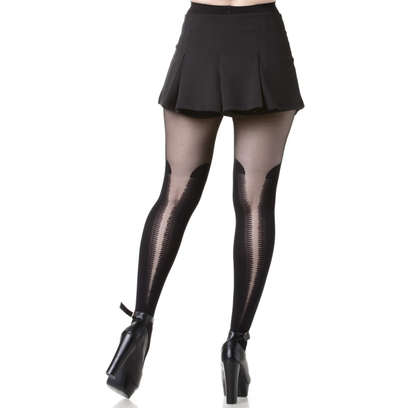 Tights with Mesh