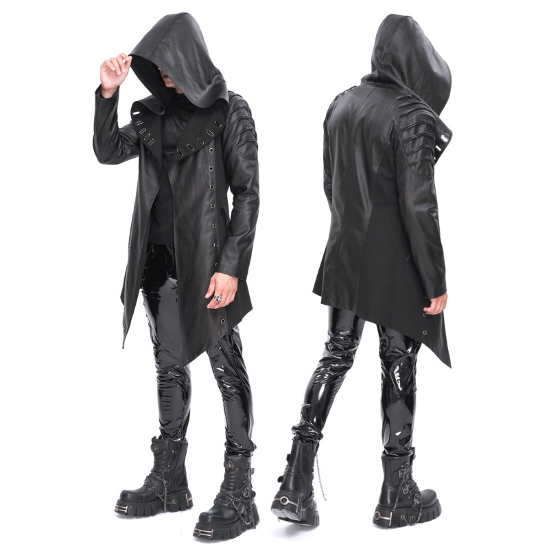 Open Jacket with Hood for Men