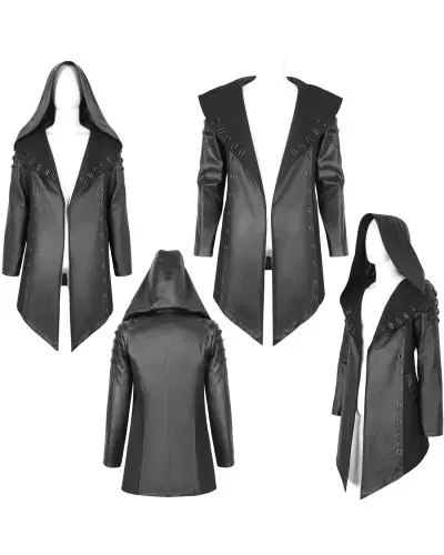 Open Jacket with Hood for Men from Devil Fashion Brand at €109.00