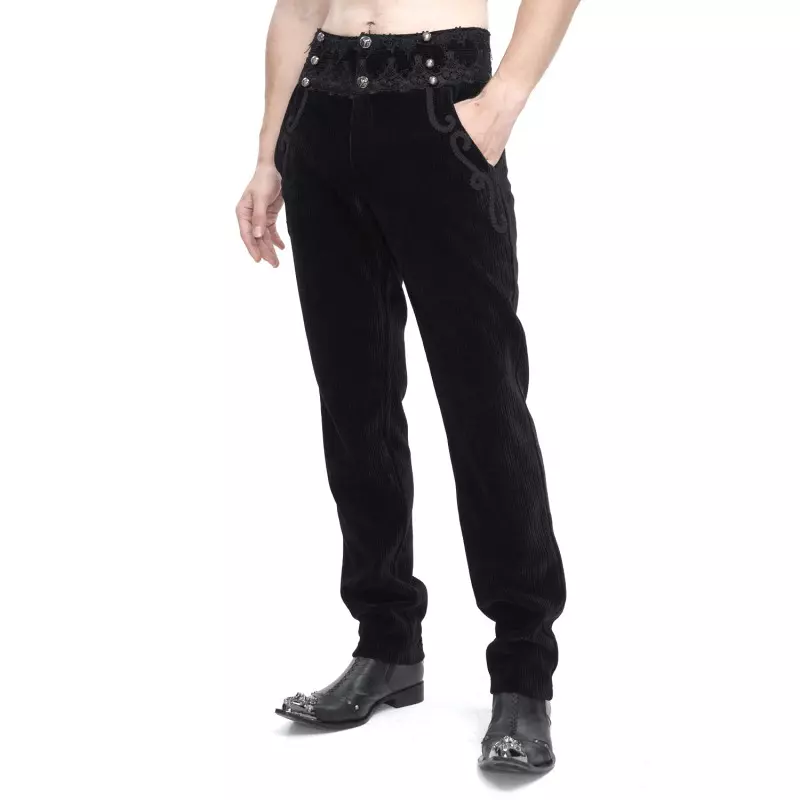 Calça Preta Elegante para Homem da Marca Devil Fashion por 89,00 €