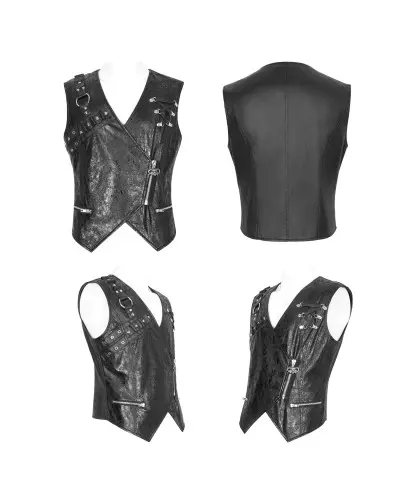 Asymmetric Vest for Men from Devil Fashion Brand at €89.90