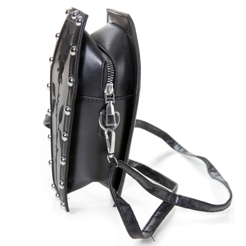 Coffin Bag with Rose
