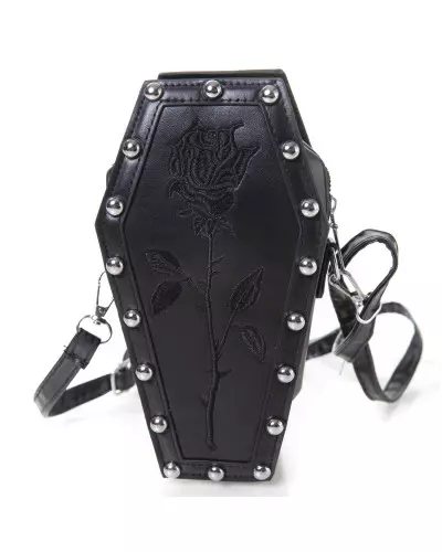 Coffin Bag with Rose