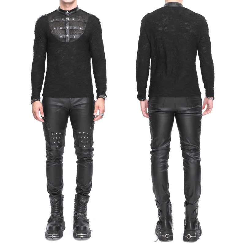Camiseta con Rejilla para Hombre