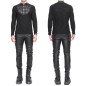 T-Shirt avec Grille pour Homme T-Shirt avec Grille pour Homme