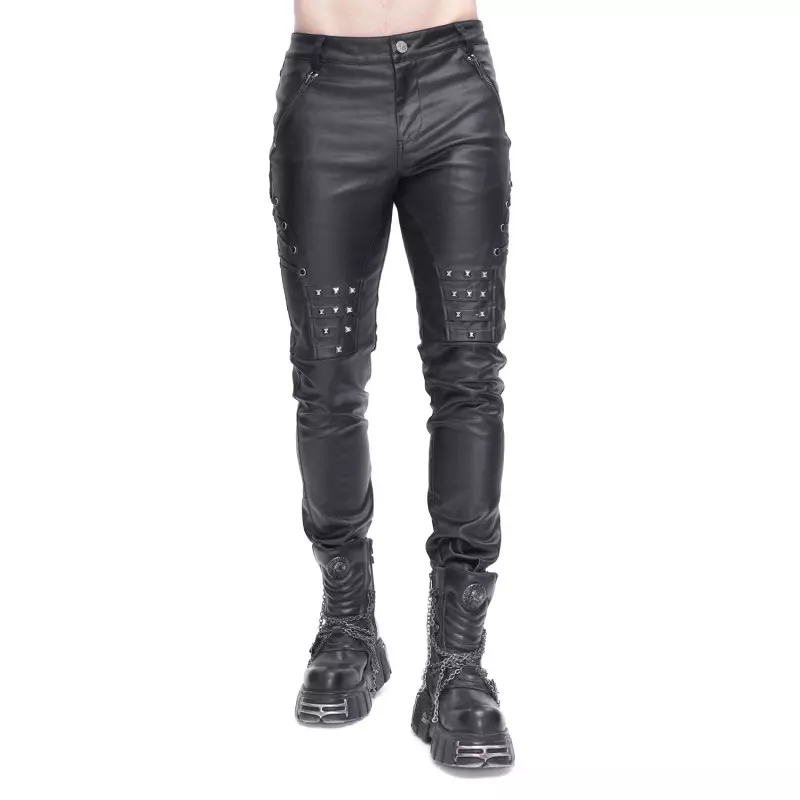 Pantalon avec Clous pour Homme de la Marque Devil Fashion à 95,50 €