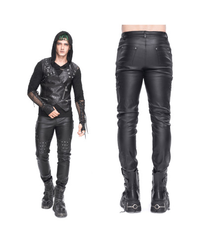 Pantalón Gótico con Tachuelas para Hombre