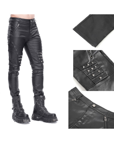 Pantalón Gótico con Tachuelas para Hombre