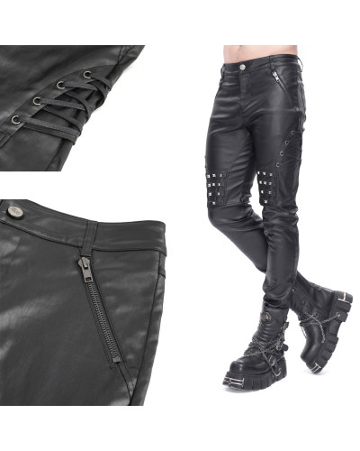Pantalón Gótico con Tachuelas para Hombre