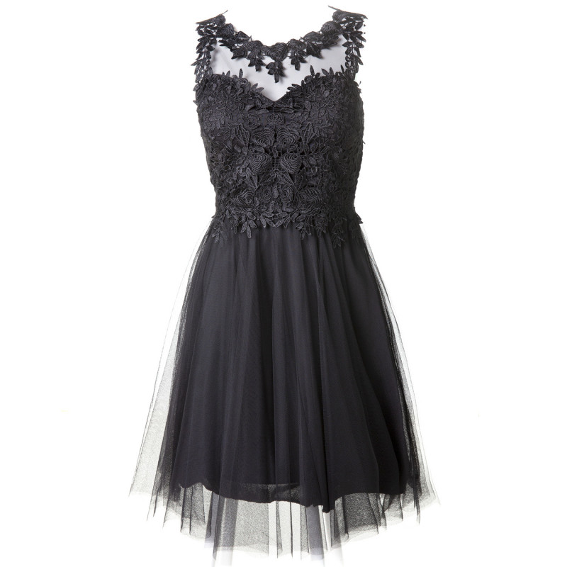 Vestido Gótico con Guipur