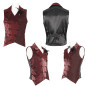 Chaleco Rojo Asimétrico para Hombre Chaleco Rojo Asimétrico para Hombre
