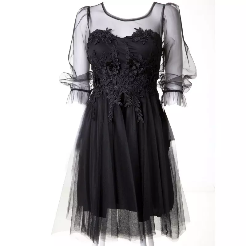 Kleid mit Guipure und Tüll der Style-Marke für 25,00 €