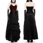 Red and Black Velvet Top Red and Black Velvet Top