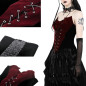 Red and Black Velvet Top Red and Black Velvet Top