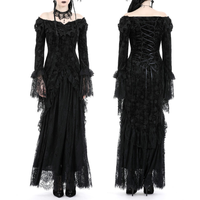 Long Dress with Lacing