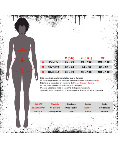 Langes Gothic Kleid mit Schnürung