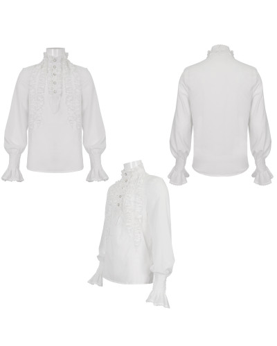 Camisa Gótica Preta para Homem