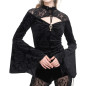 T-Shirt with Black Lace