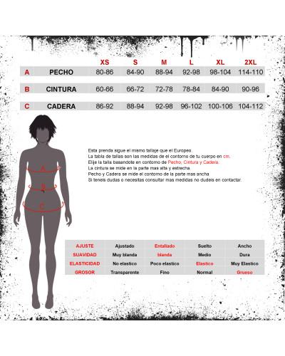 T-Shirt Gótica com Renda