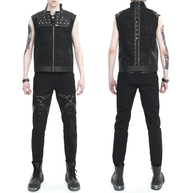 Vest with Studs for Men