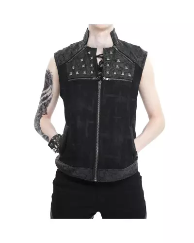 Vest with Studs for Men