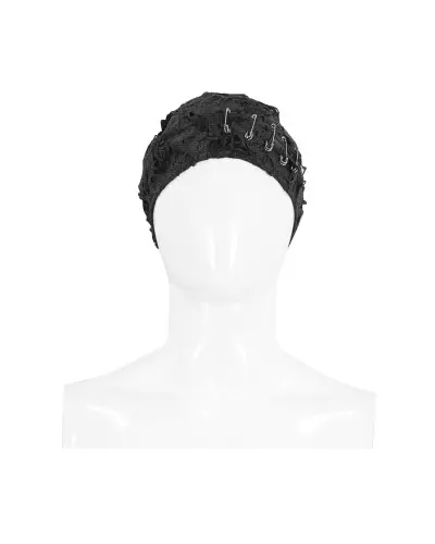 Bandana Cap with Safety Pins for Men