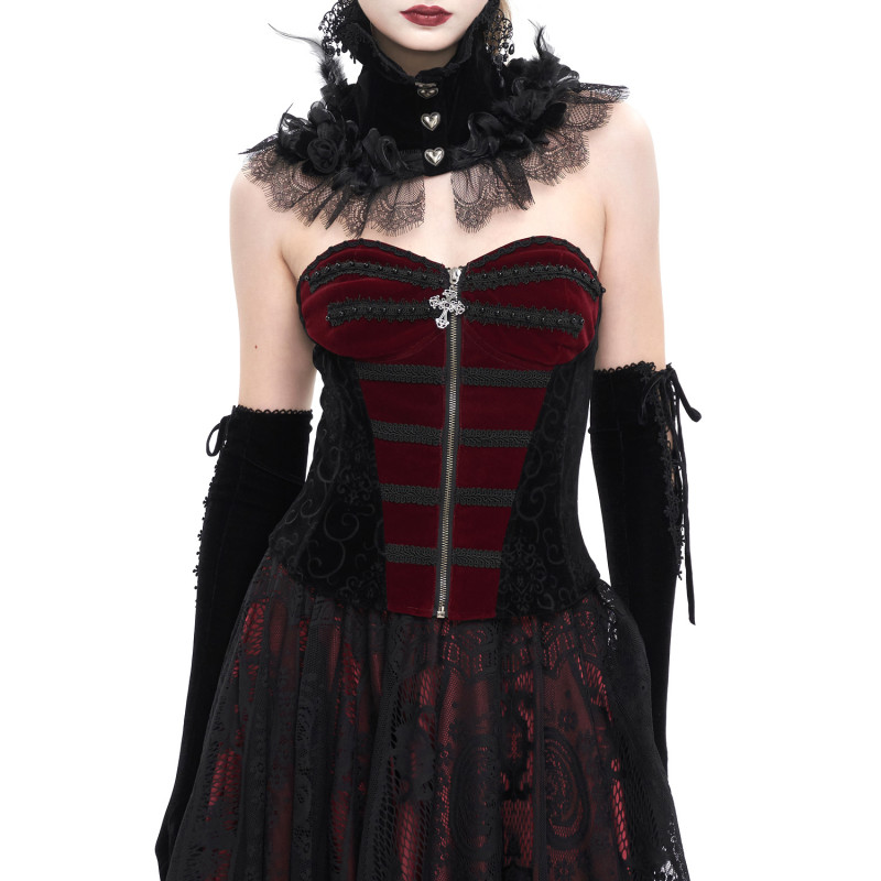 Gothic Top with Lace