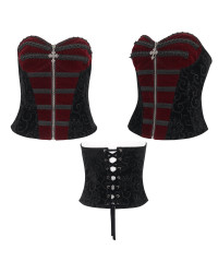 Top Gothique avec Dentelle