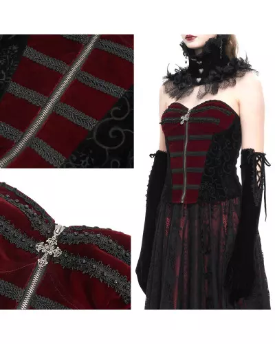 Corset with Zipper from Devil Fashion Brand at €69.90