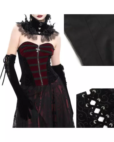 Corset with Zipper from Devil Fashion Brand at €69.90