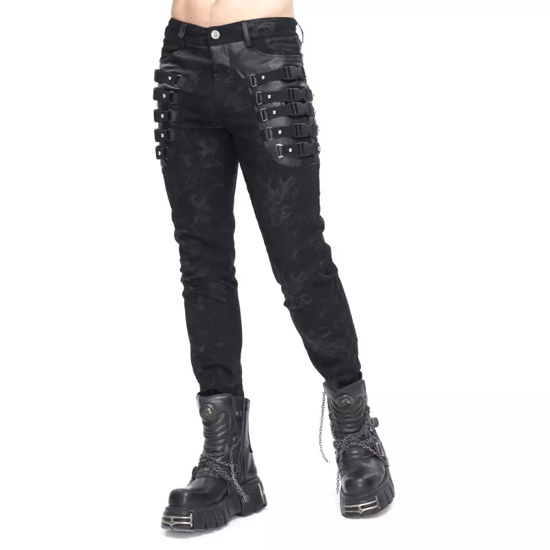Pants with Buckles for Men from Devil Fashion Brand at €95.00