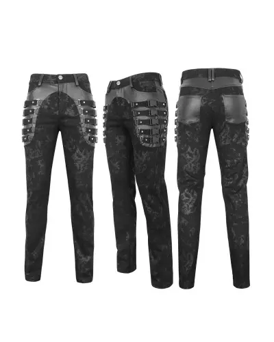 Pantalon avec Boucles pour Homme de la Marque Devil Fashion à 95,00 €