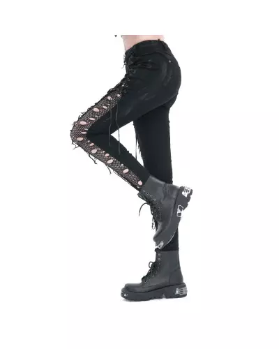 Pants with Mesh from Devil Fashion Brand at €91.50