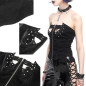 Corset with Zipper and Studs Corset with Zipper and Studs