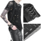 T-Shirt with Mesh and Studs for Men T-Shirt with Mesh and Studs for Men