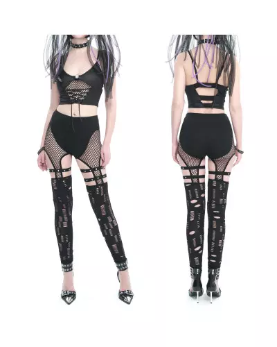 Leggings with Mesh from Devil Fashion Brand at €51.00