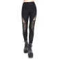 Black Leggings with Mesh Black Leggings with Mesh