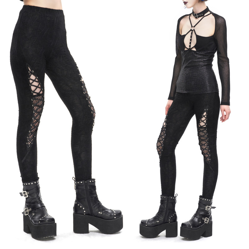 Leggings Pretas com Grade