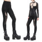 Black Leggings with Mesh Black Leggings with Mesh