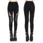 Black Leggings with Mesh Black Leggings with Mesh