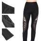 Legging Negro con Rejilla Legging Negro con Rejilla