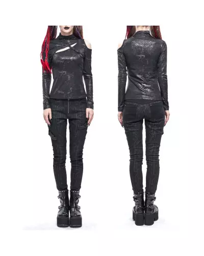 Asymmetrisches T-Shirt der Devil Fashion-Marke für 39,00 €