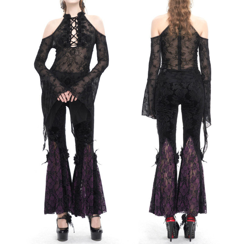 T-Shirt Transparente com Filigranas