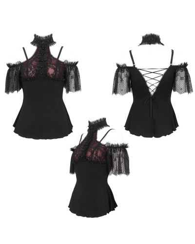 Camiseta Gótica Transparente