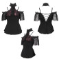 T-Shirt Noir et Rouge