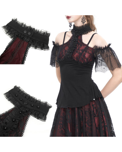 Camiseta Gótica Transparente